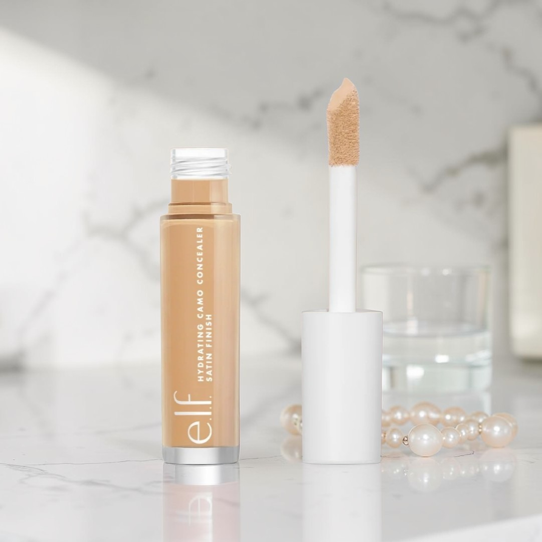 e.l.f. Hydrating Camo Concealer – Medium Sand 0.2 oz